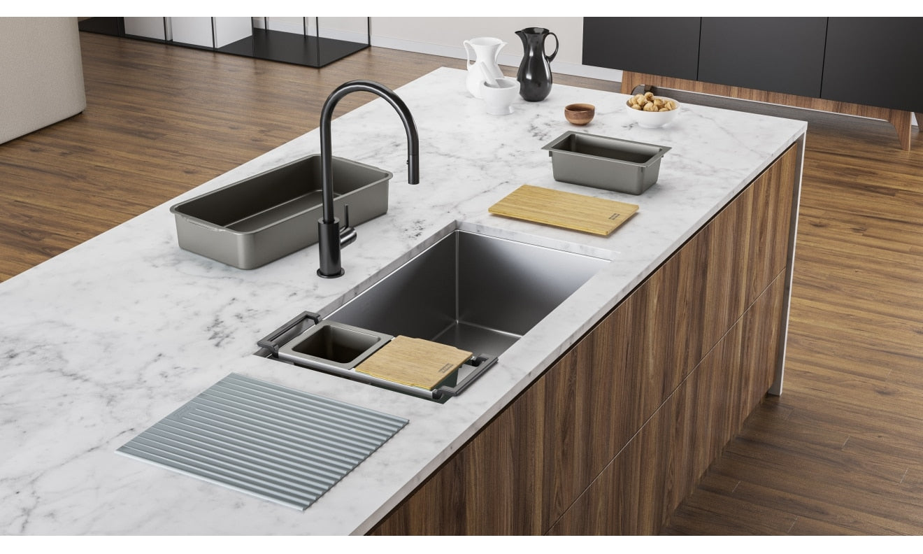 stainless steel sink