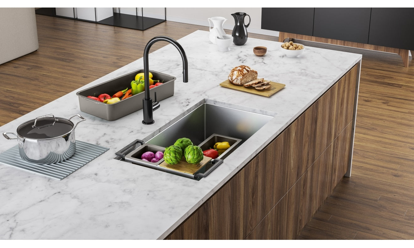 stainless steel sink