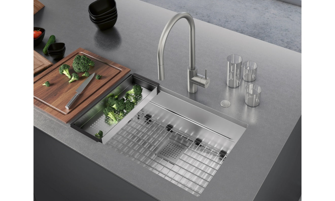 stainless steel sink