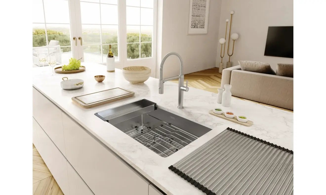 stainless steel sink