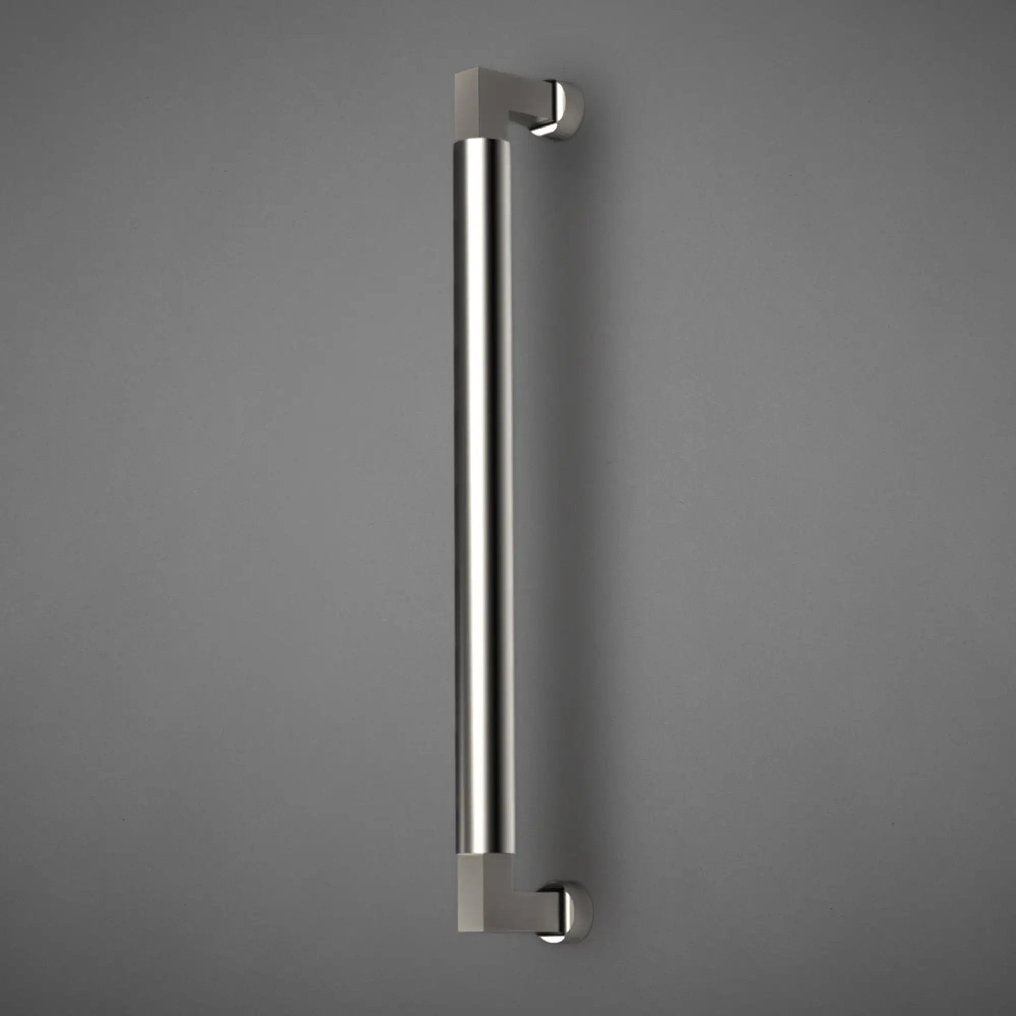 polished nickel appliance pull