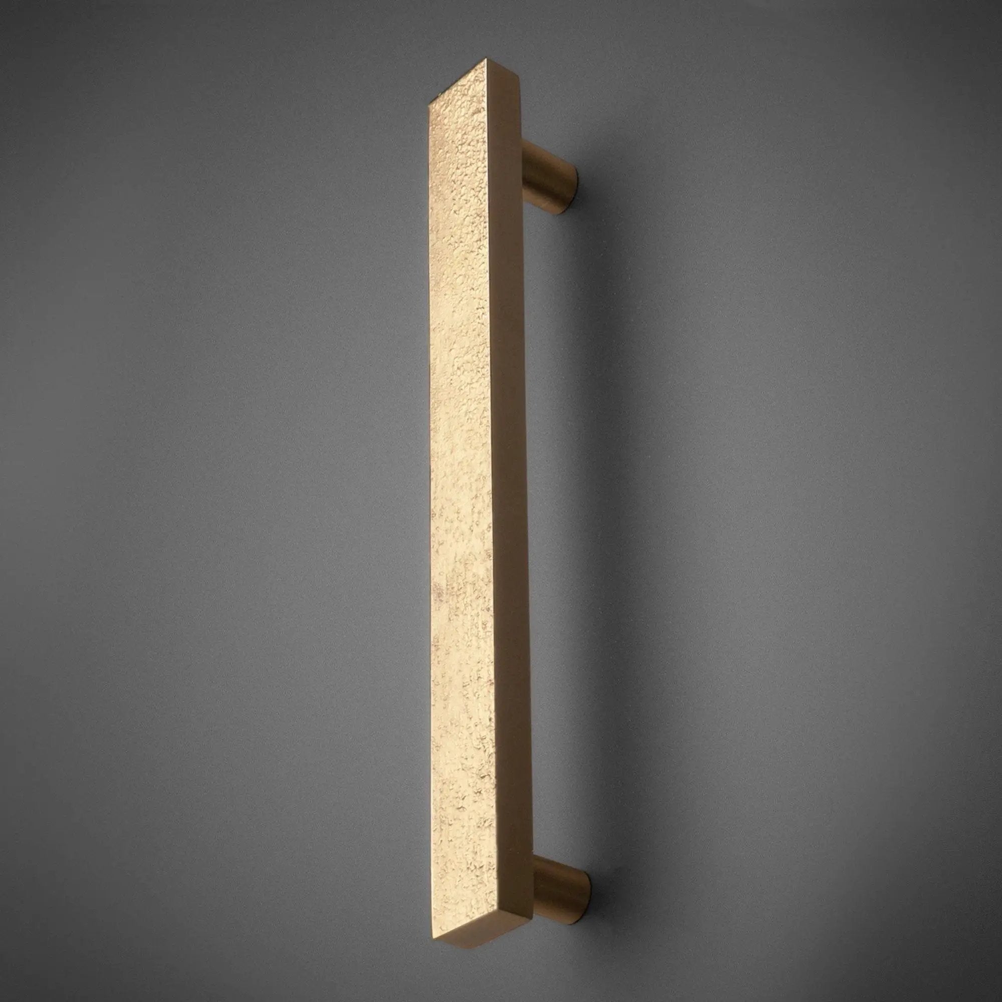 unlacquered brass appliance pull