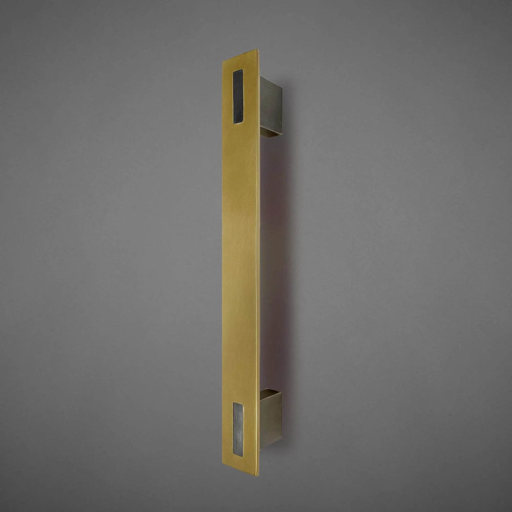 unlacquered brass appliance pull