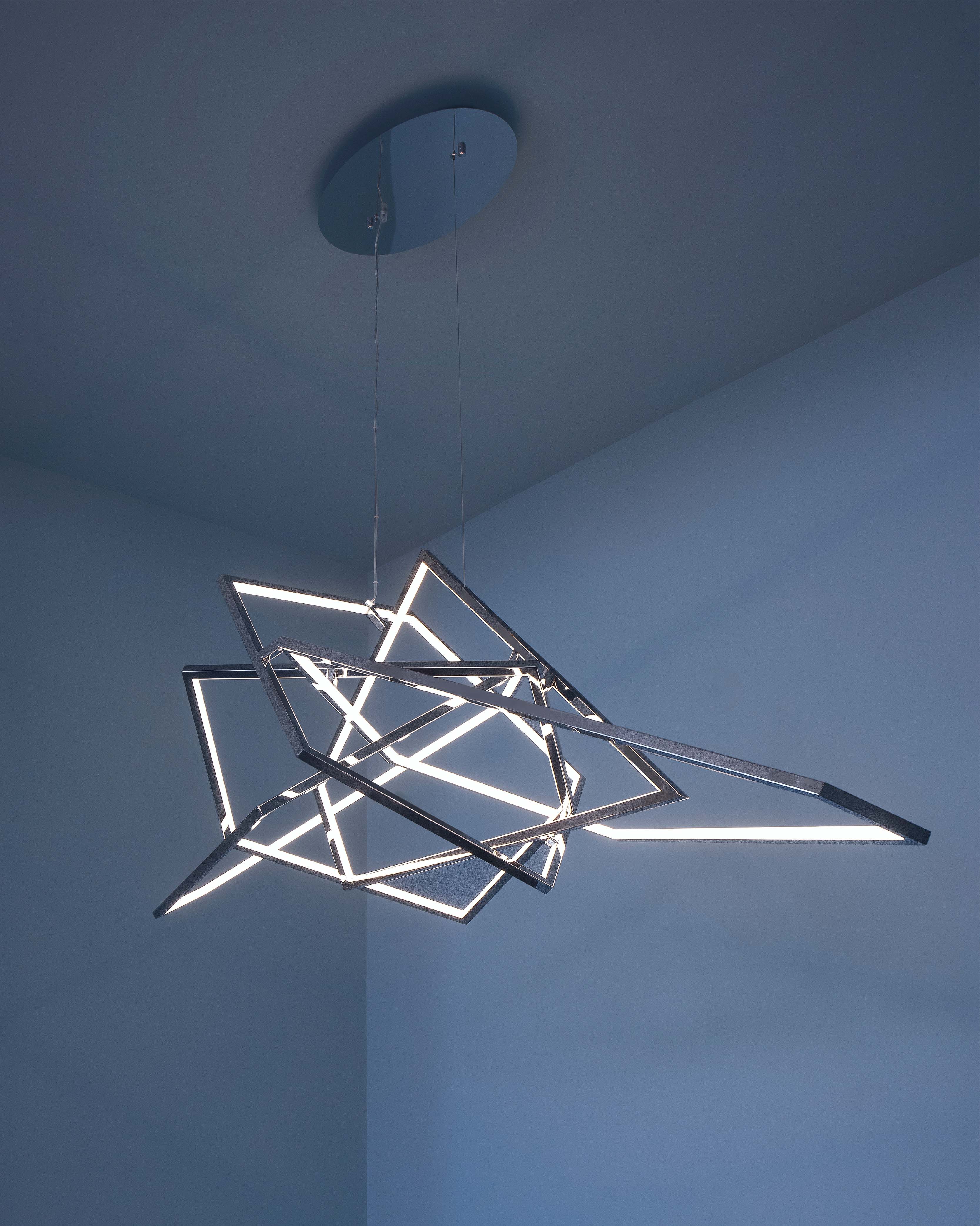 dark reflex chandelier