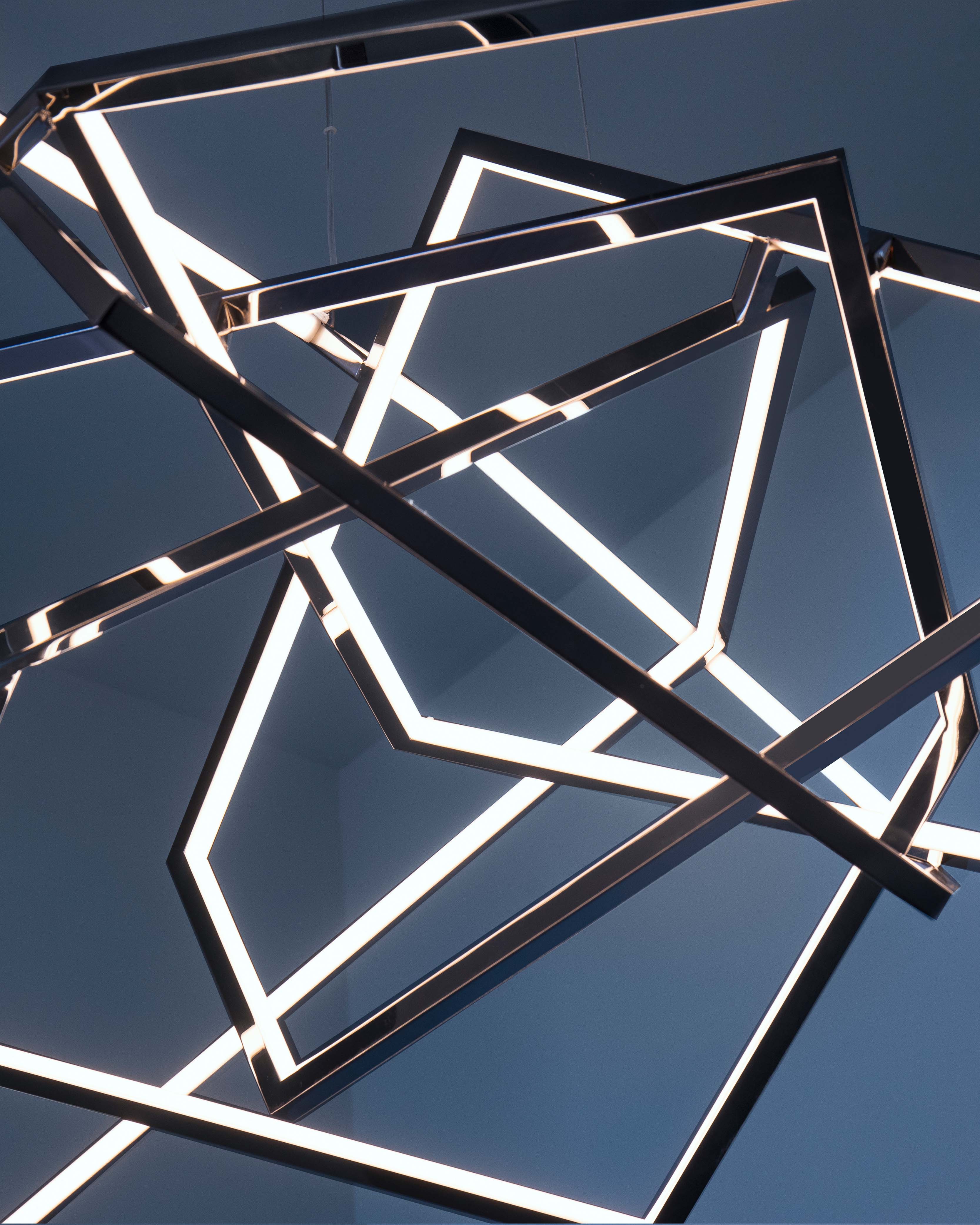 dark reflex chandelier