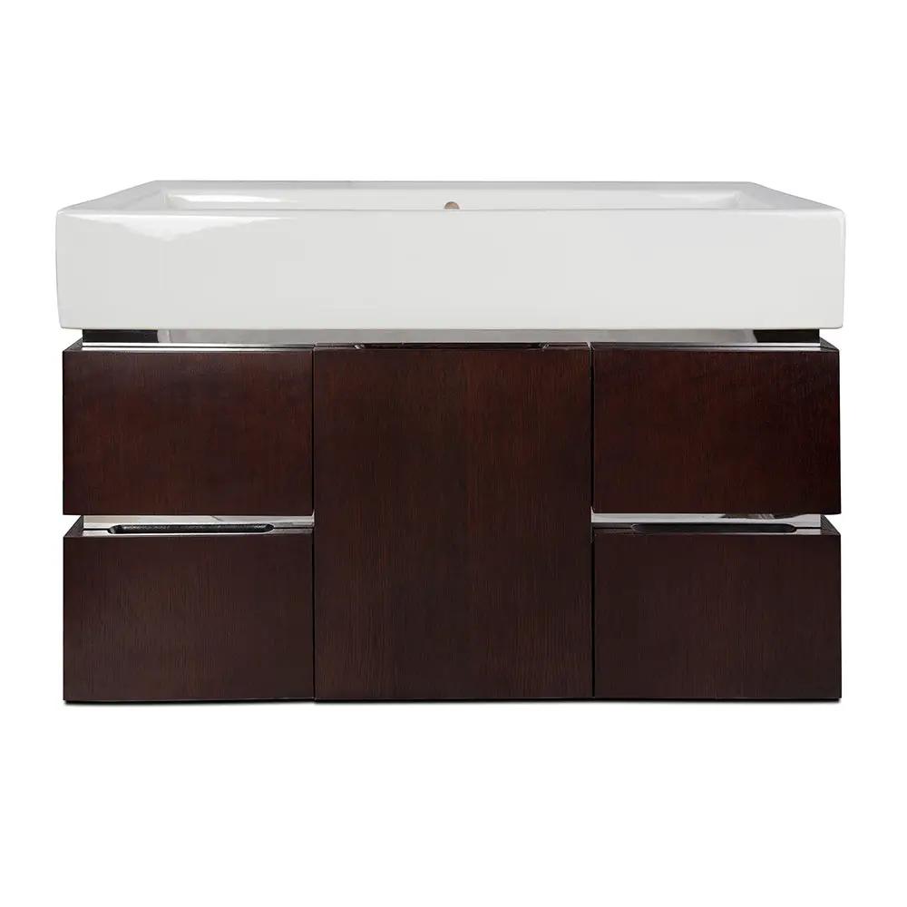 african mahogany vanity