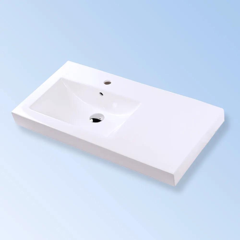white sink