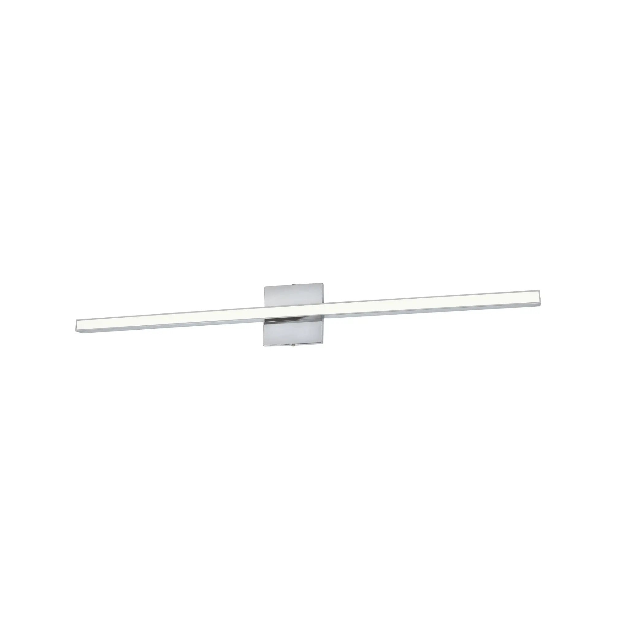 polished chrome wall mount