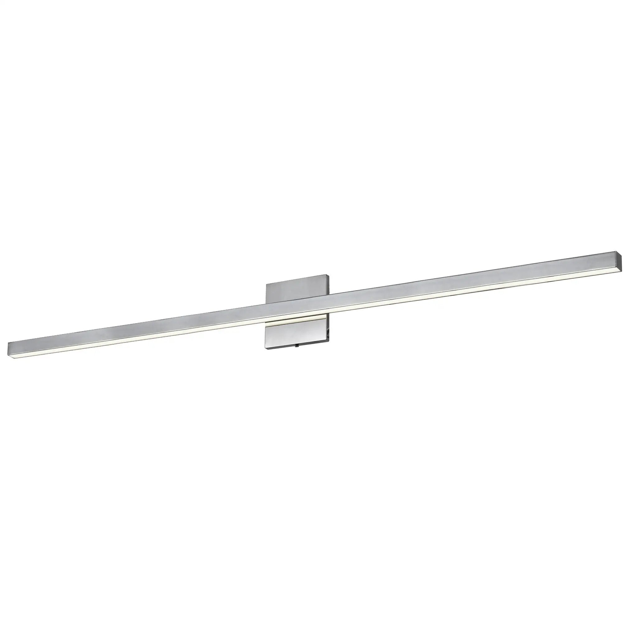 polished chrome wall mount
