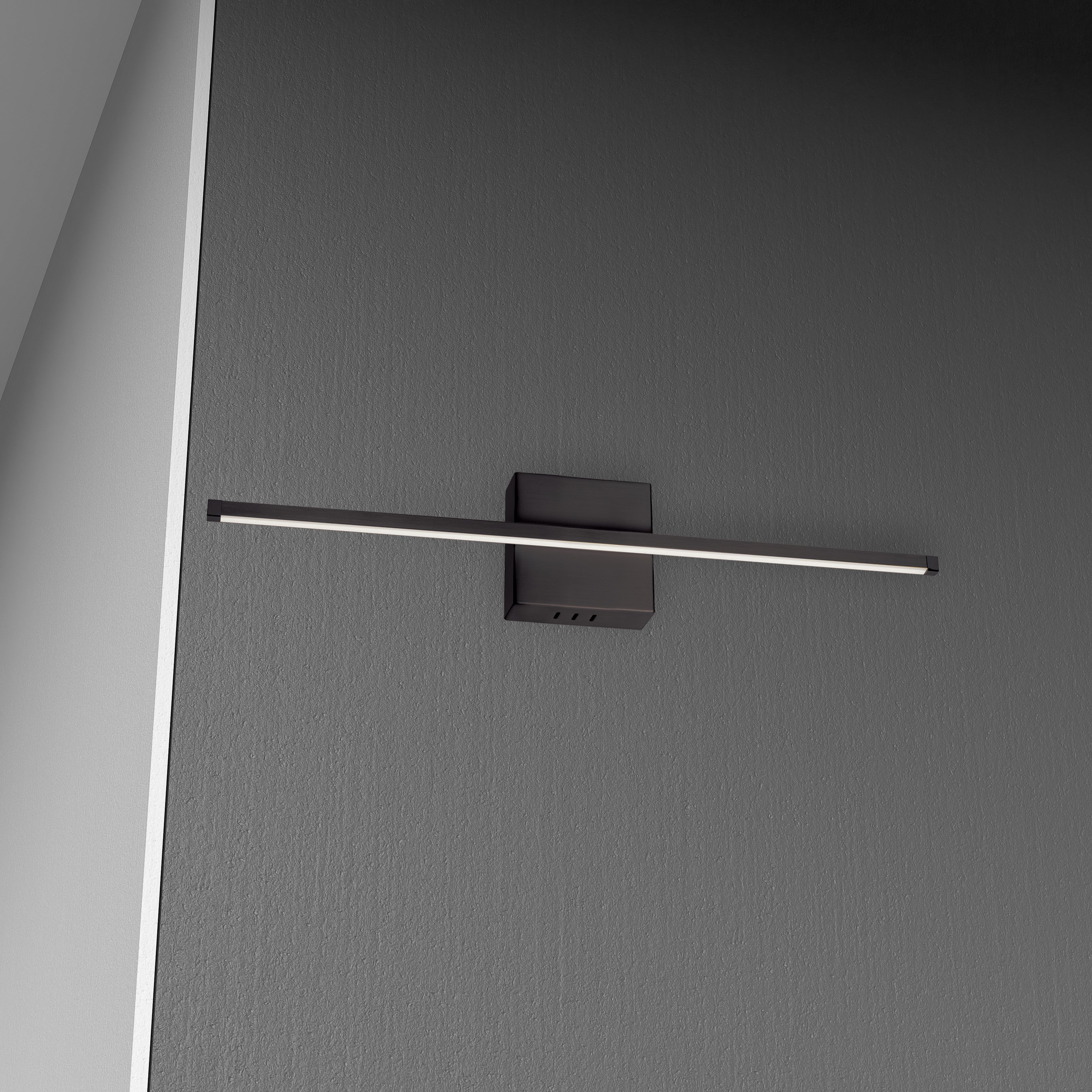 matte black wall mount