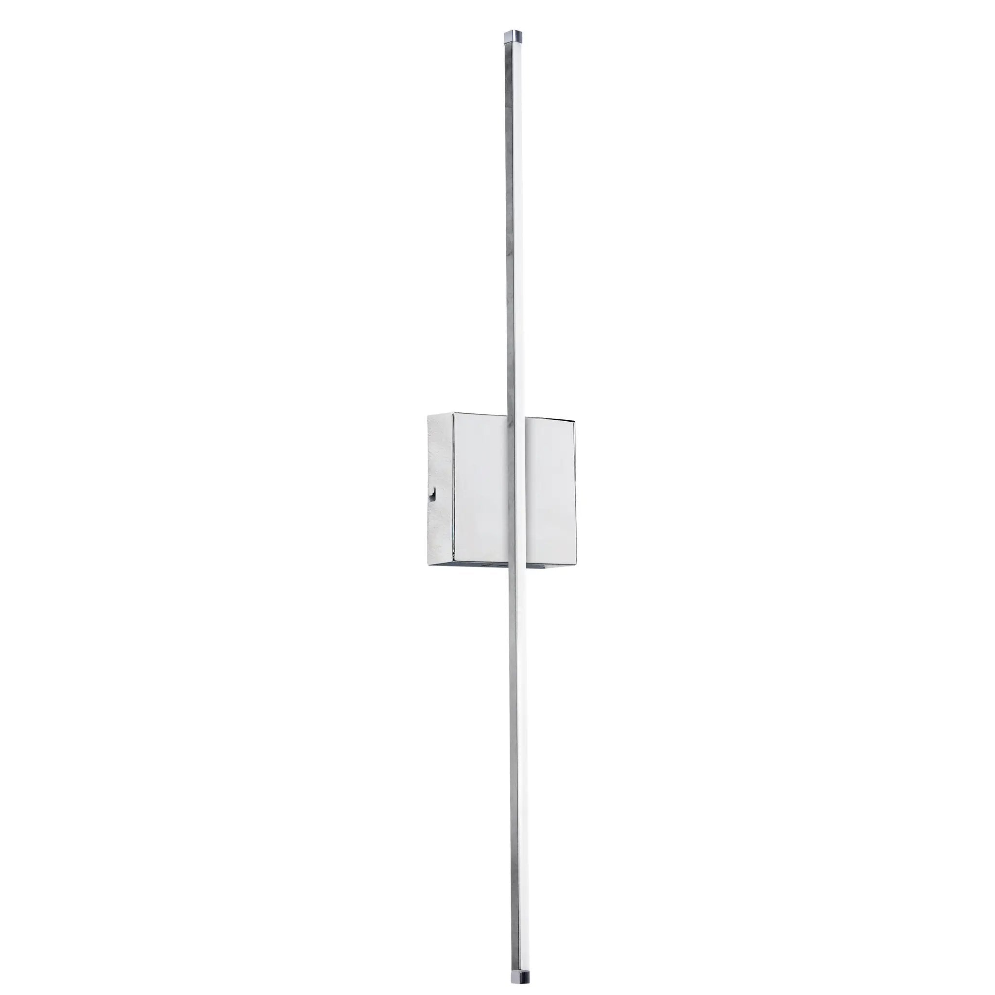 polished chrome wall mount