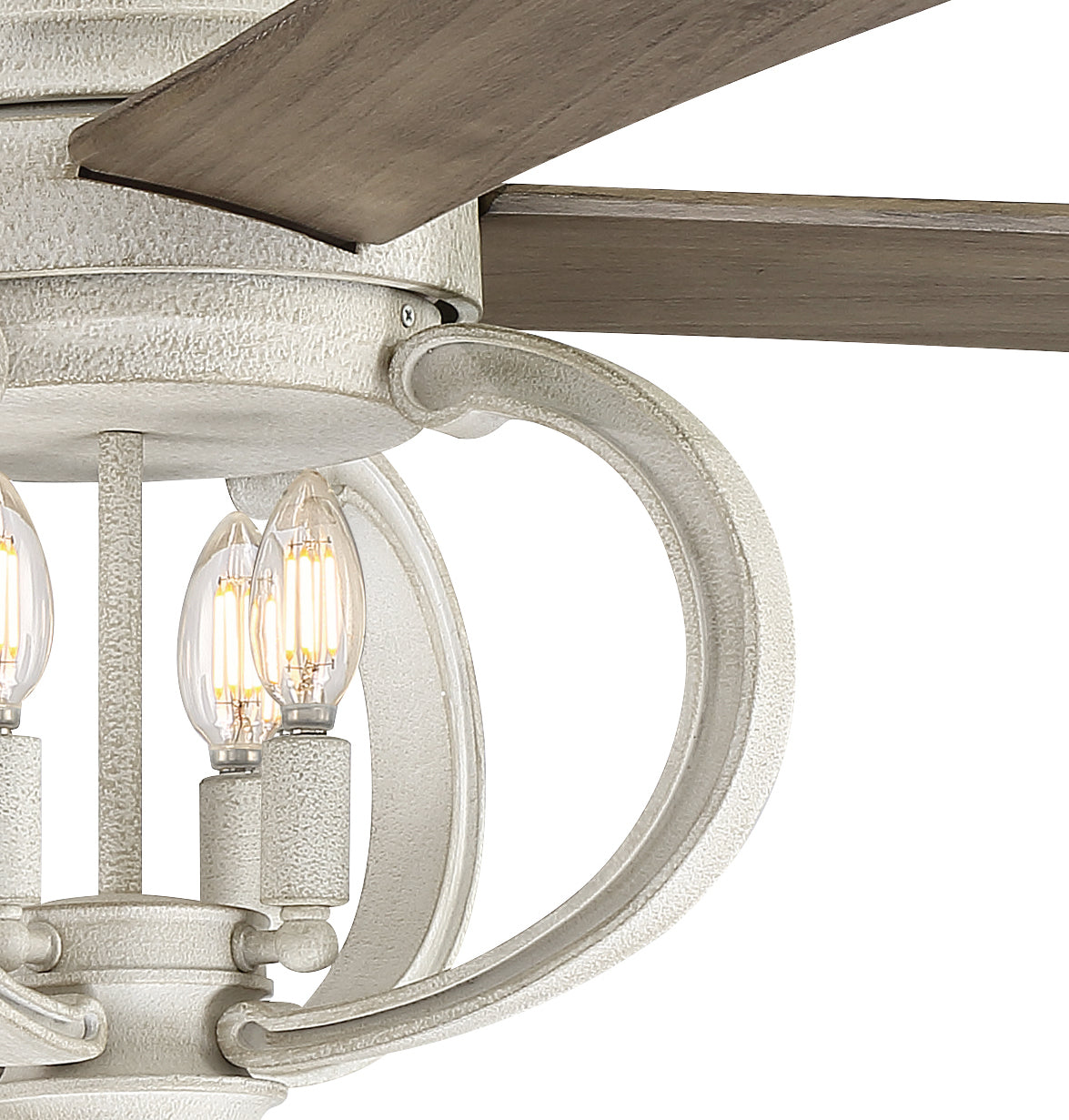 cottage white ceiling fans