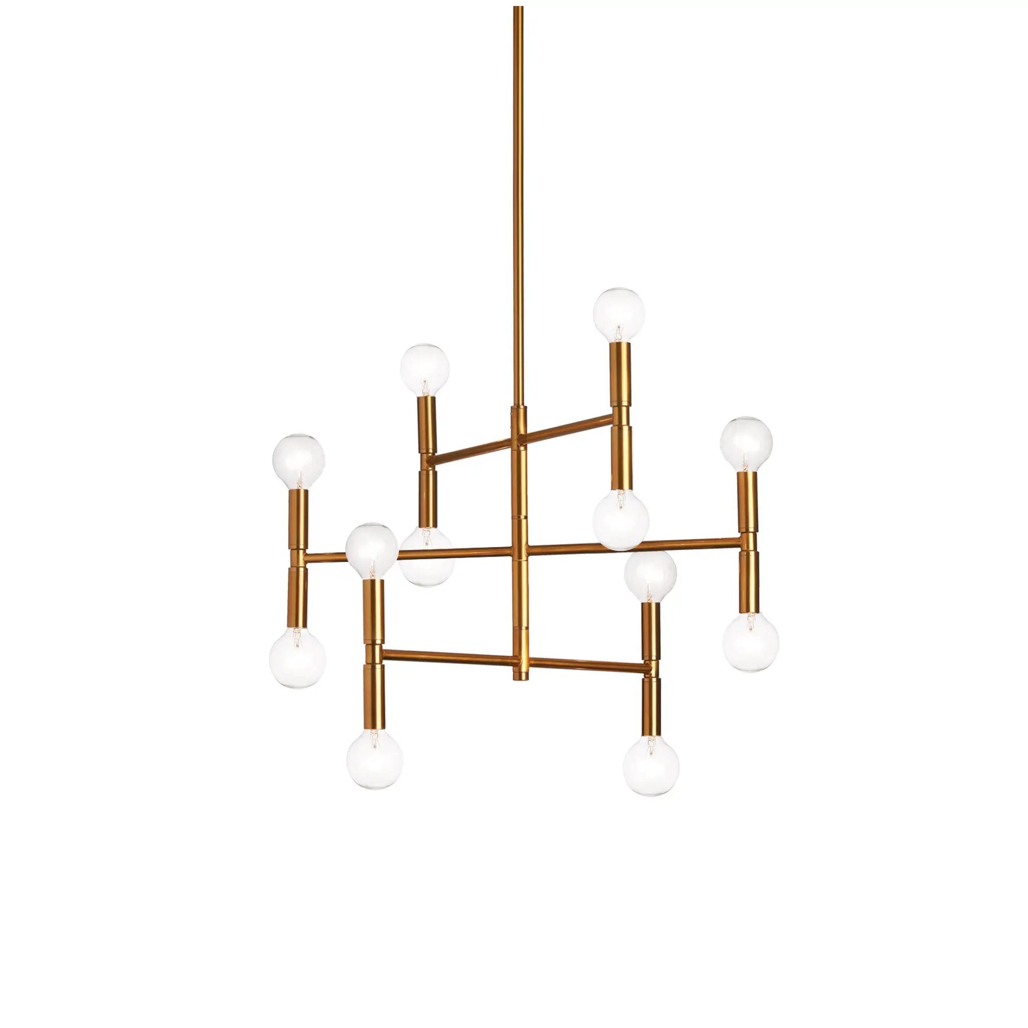 Dainolite 12 Light Incandescent Chandelier by Dainolite