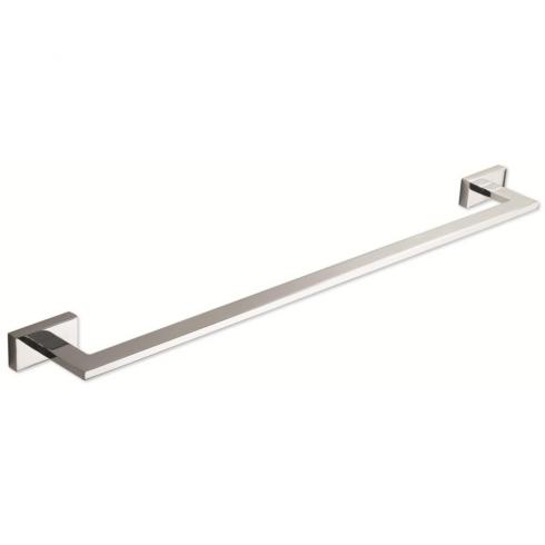 polished chrome towel bar