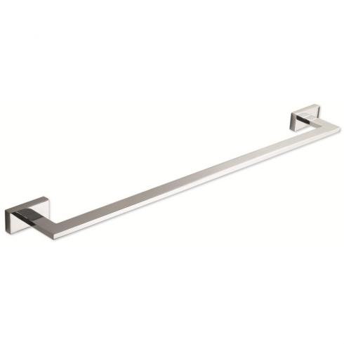 polished chrome towel bar