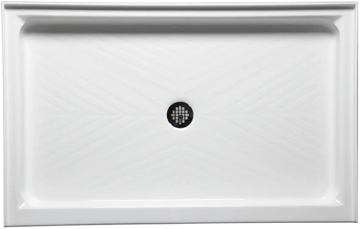 Americh Single Threshold Shower Base - White by Americh