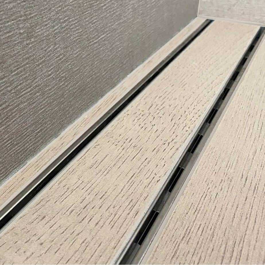 satin linear drain