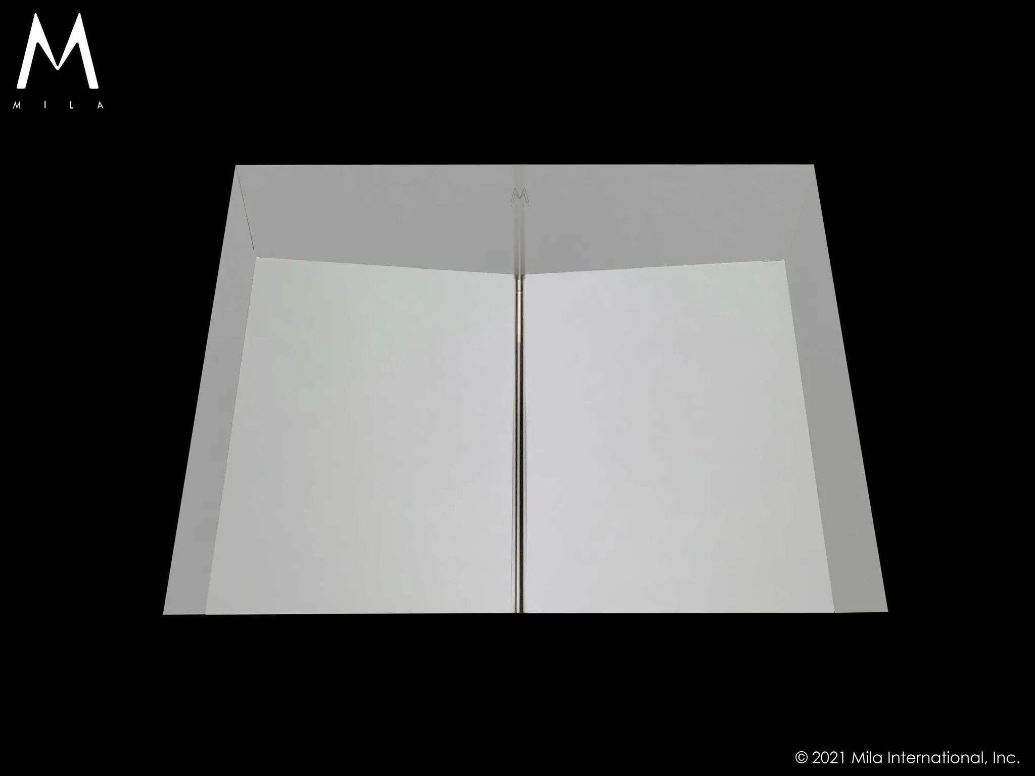 MILA FLATIRON Bathroom Under Mount 17 x 15 Bathroom Sink by Mila International