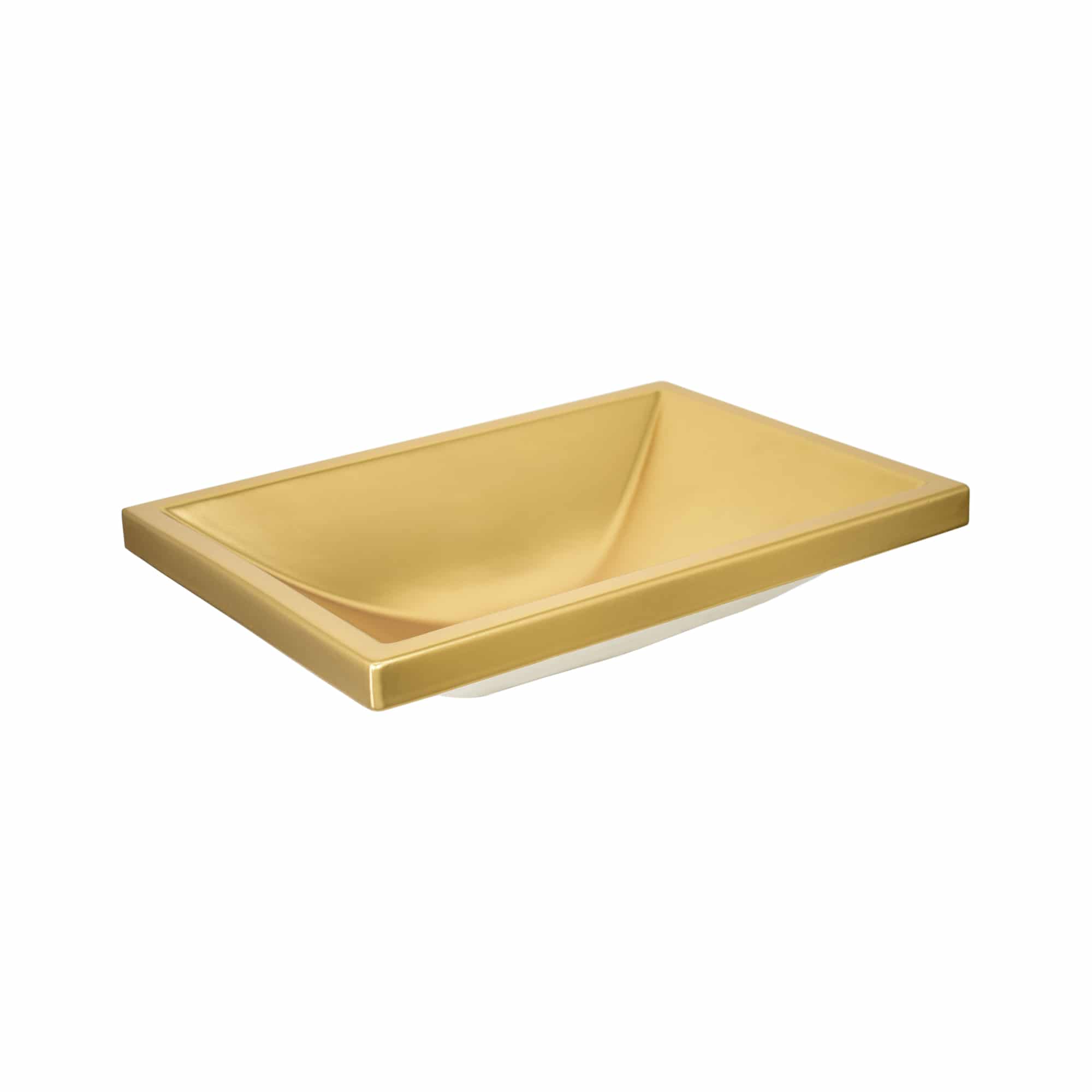 matte gold bathroom sink