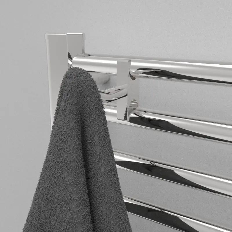 polished robe hooks