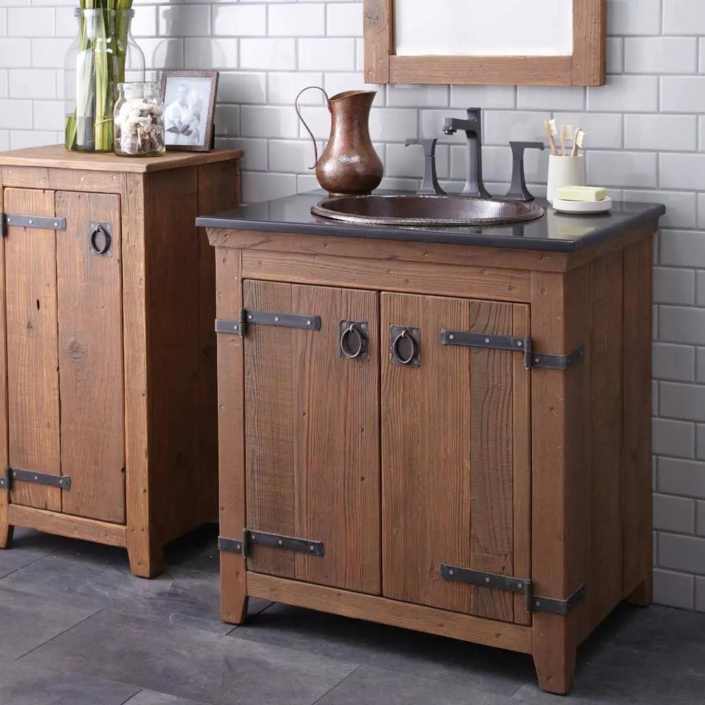 chestnut vanity