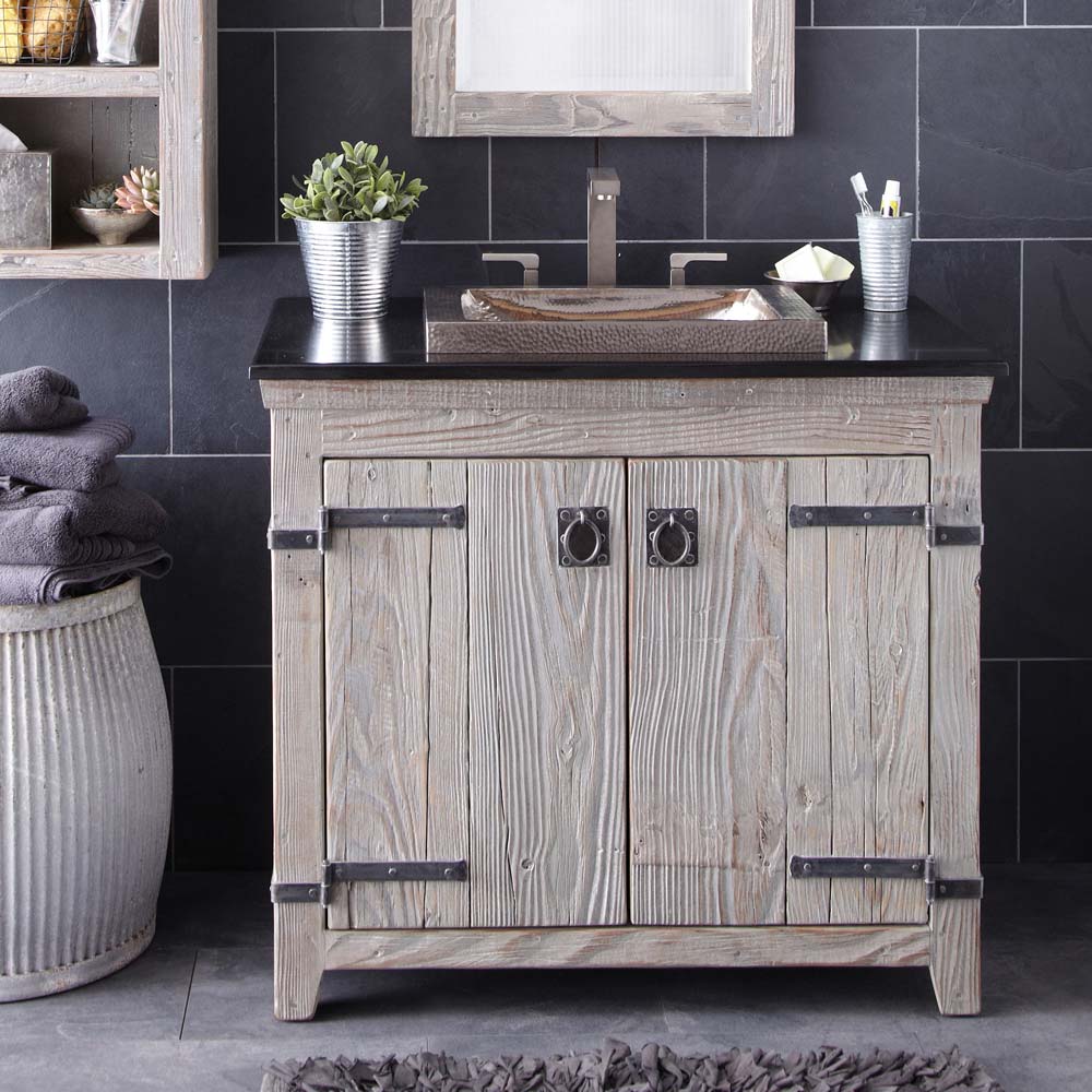 driftwood vanity