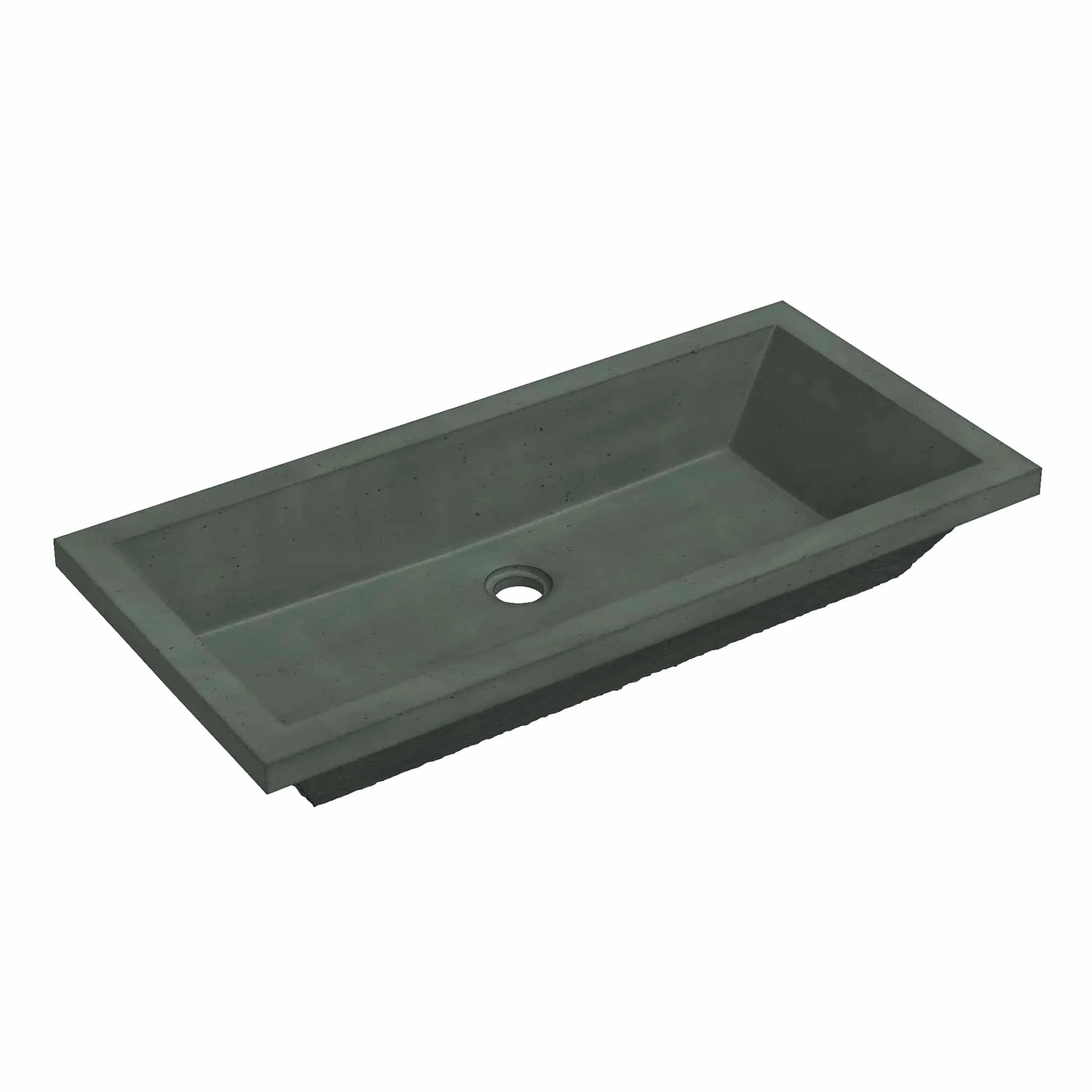 Native Trails Arcata 30" Concrete Rectangular Bathroom Sink by Native Trails