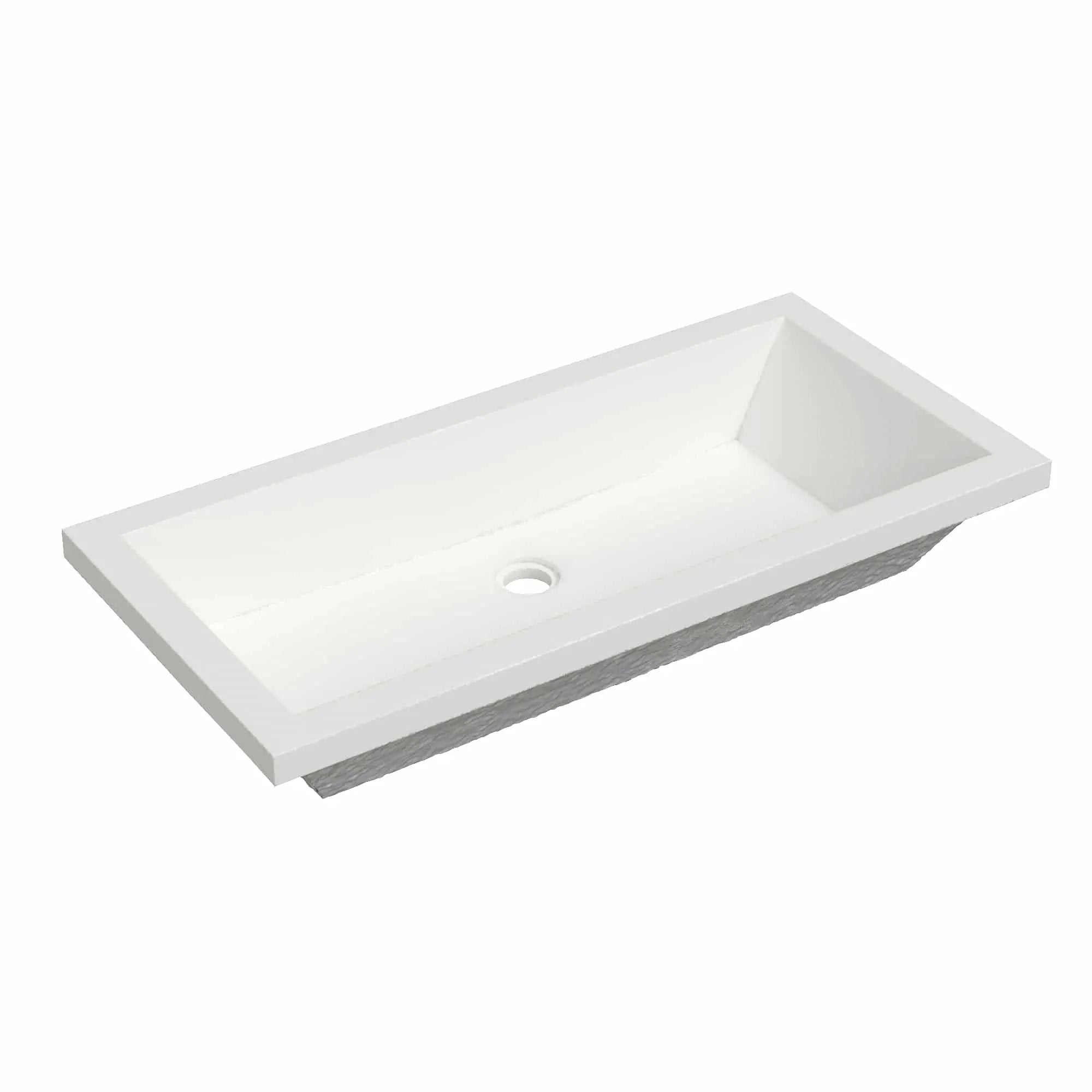 Native Trails Arcata 30" Concrete Rectangular Bathroom Sink by Native Trails