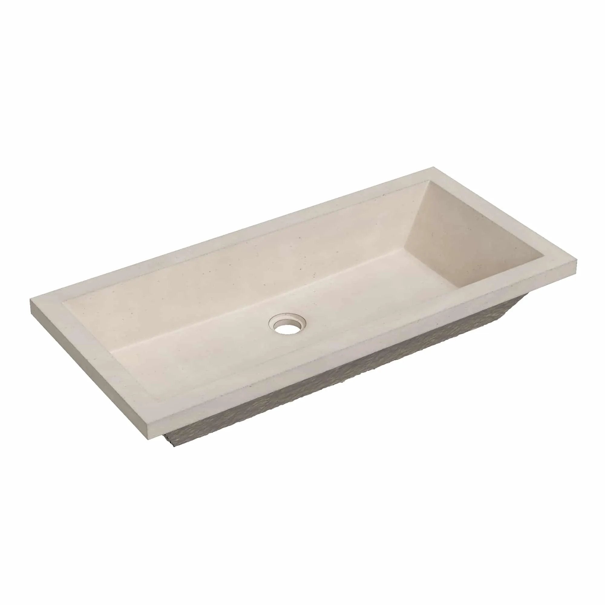 Native Trails Arcata 30" Concrete Rectangular Bathroom Sink by Native Trails