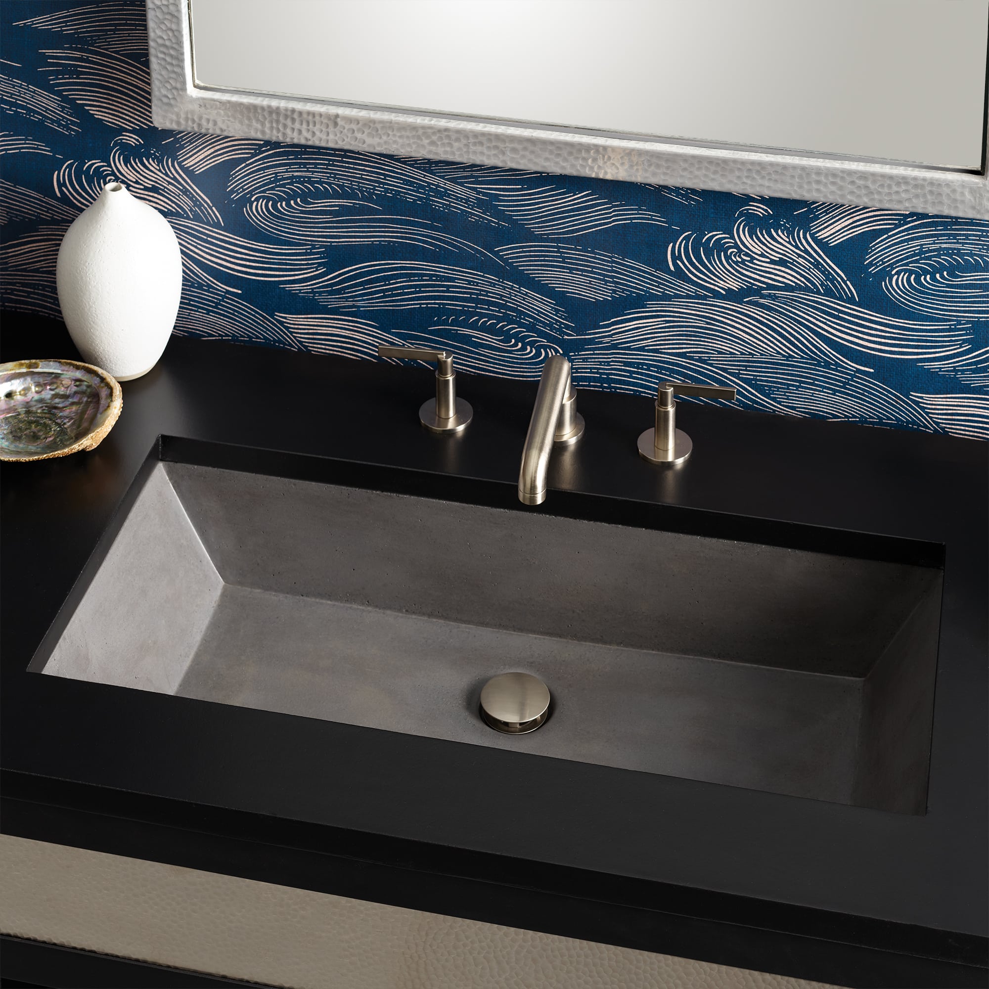 slate bathroom sink