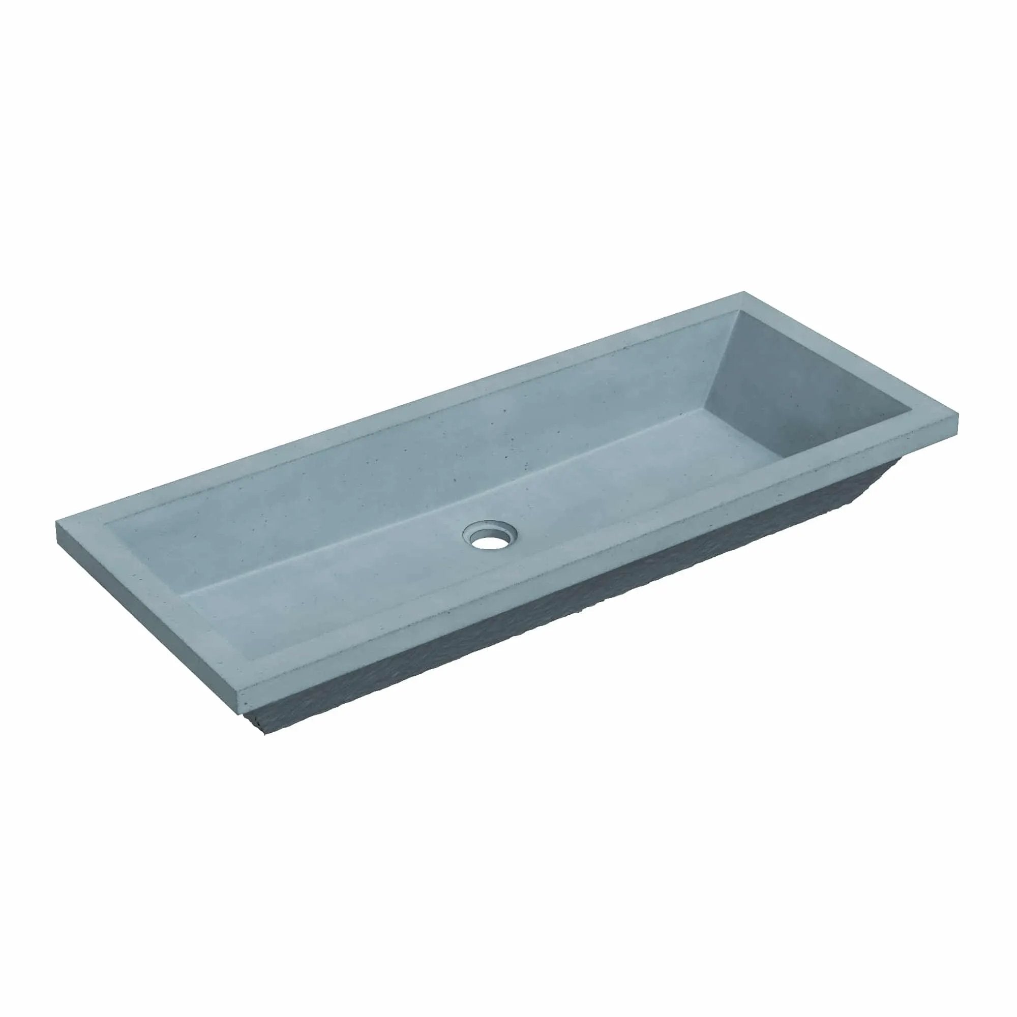 Native Trails Arcata 36" Concrete Rectangular Bathroom Sink by Native Trails