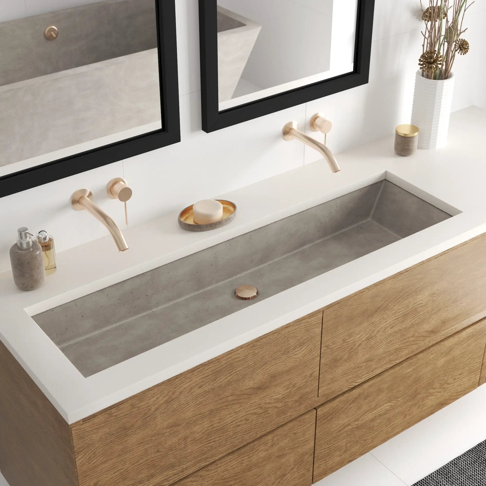 ash bathroom sink