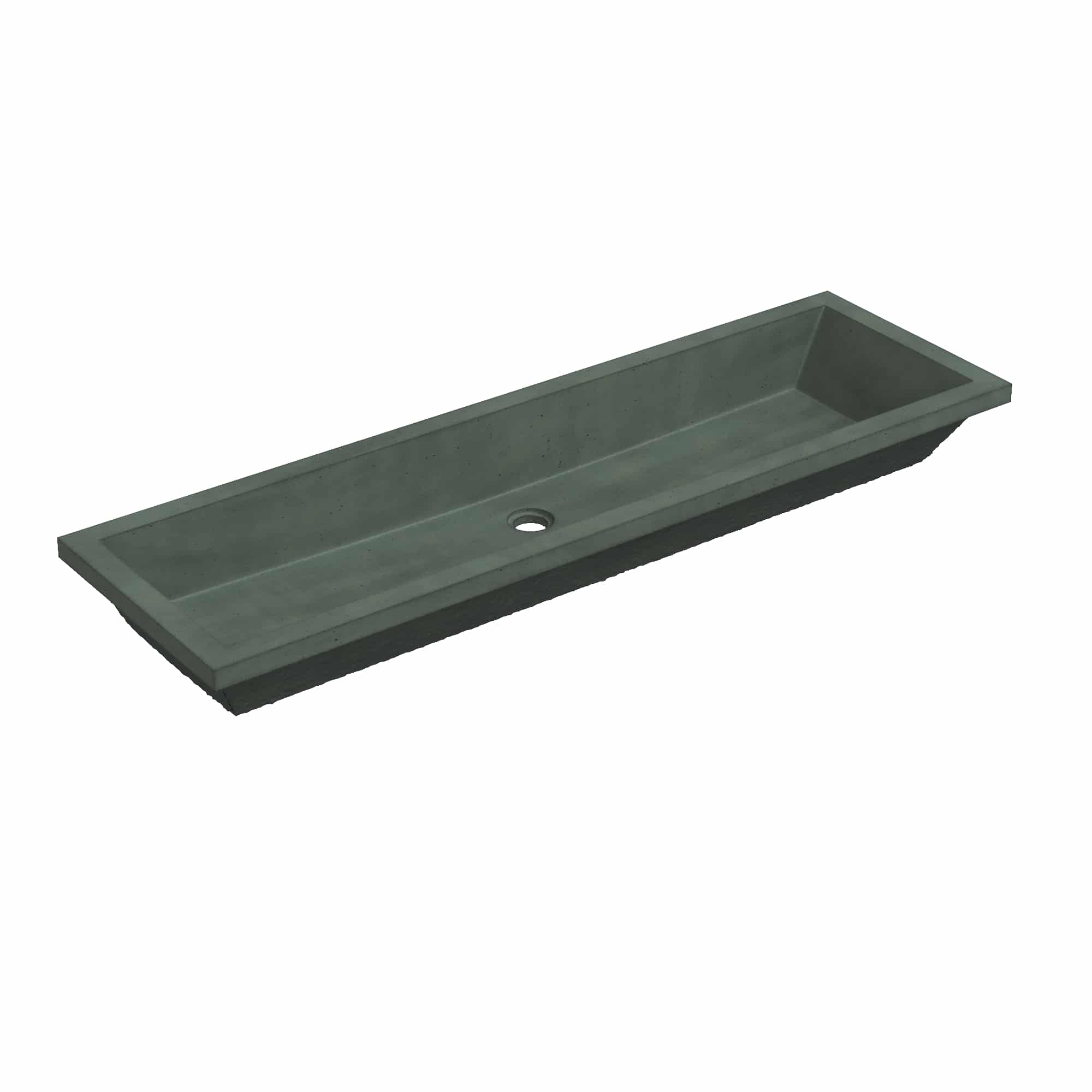 Native Trails Arcata 48" Concrete Rectangular Bathroom Sink