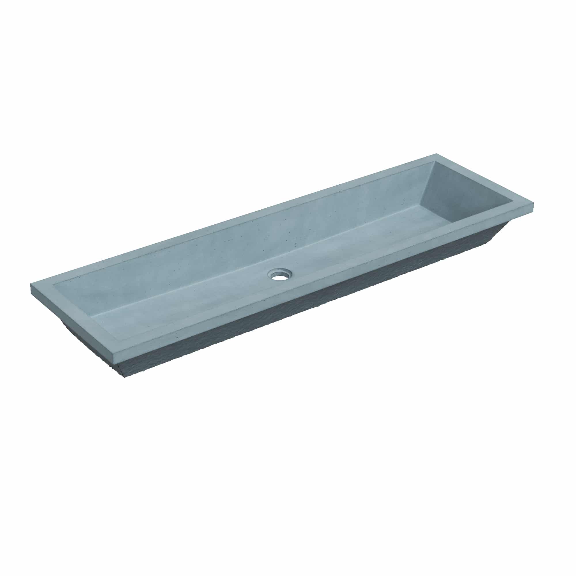 Native Trails Arcata 48" Concrete Rectangular Bathroom Sink
