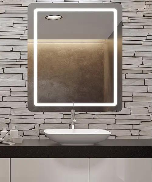 lighted mirror