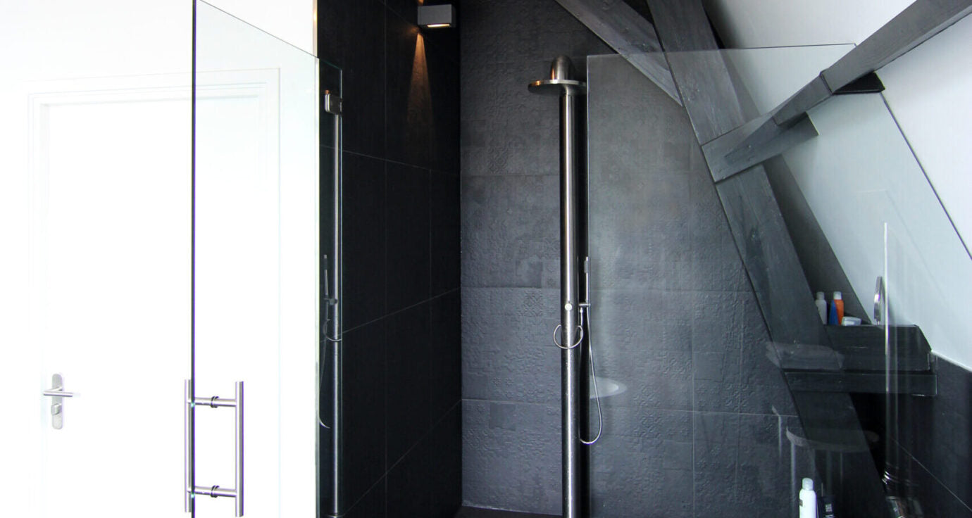 brushed shower