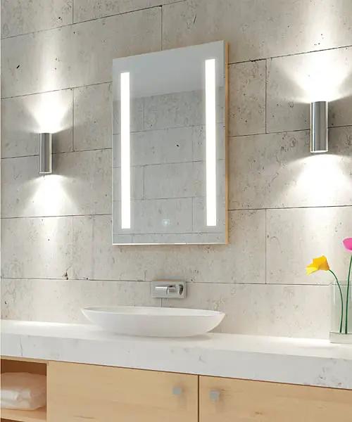 mirrored cabinet