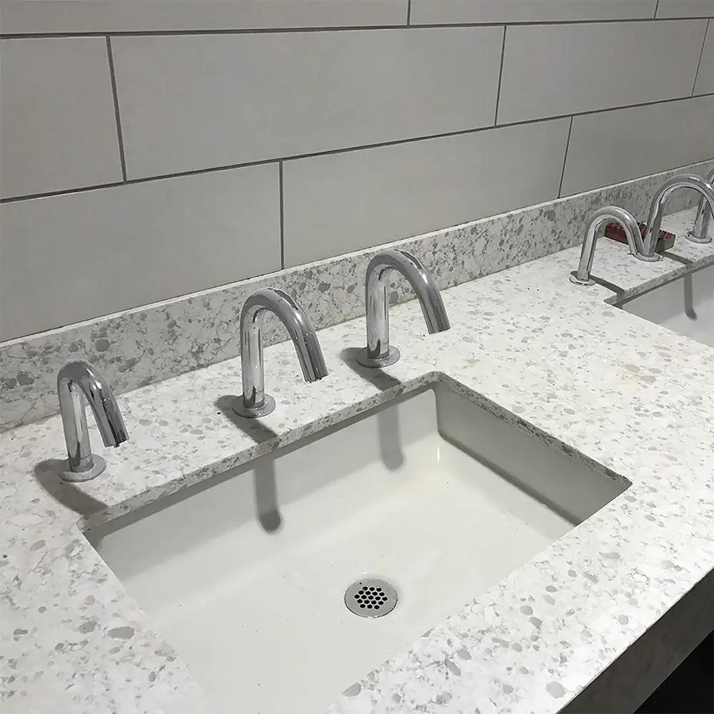 polished chrome faucet