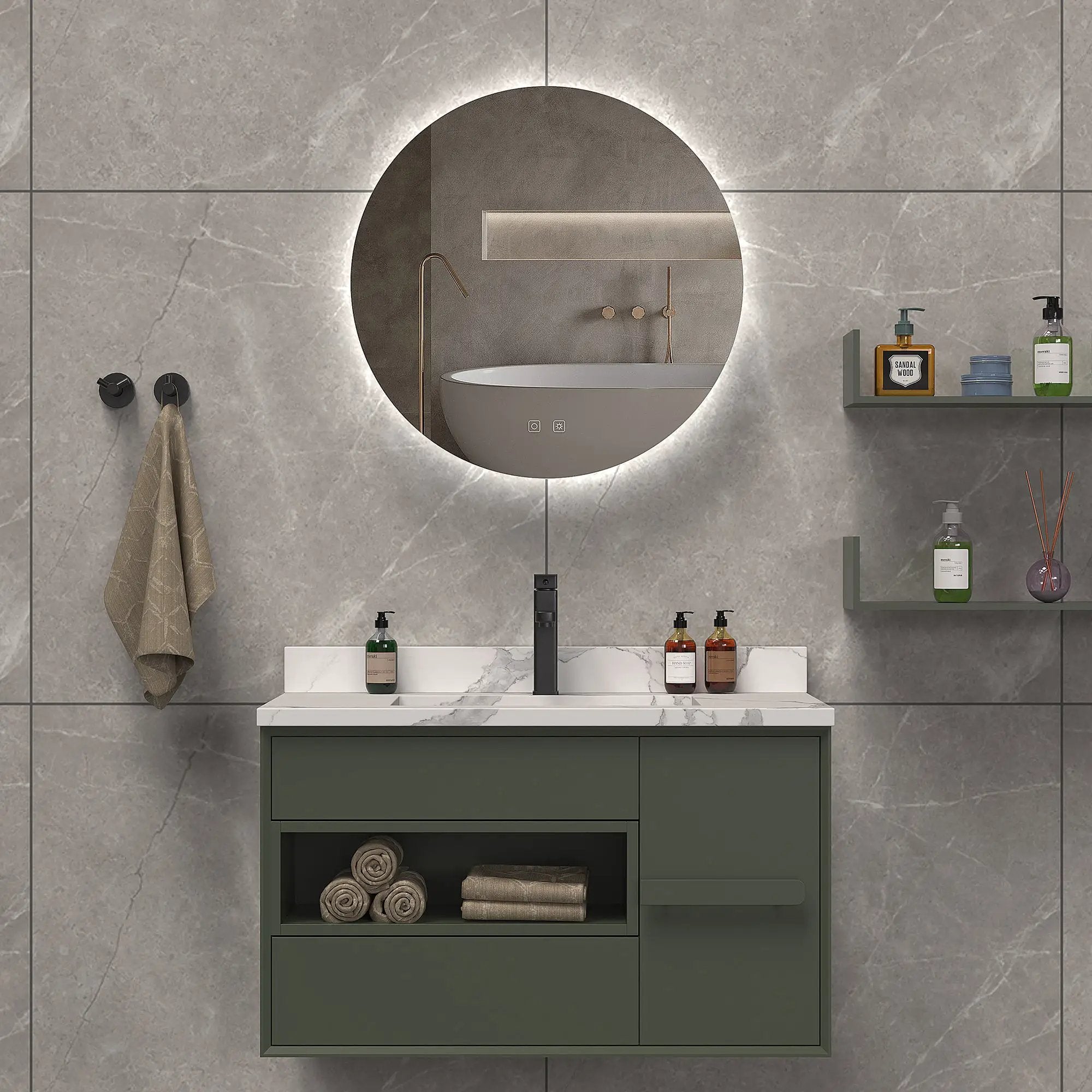 led mirror