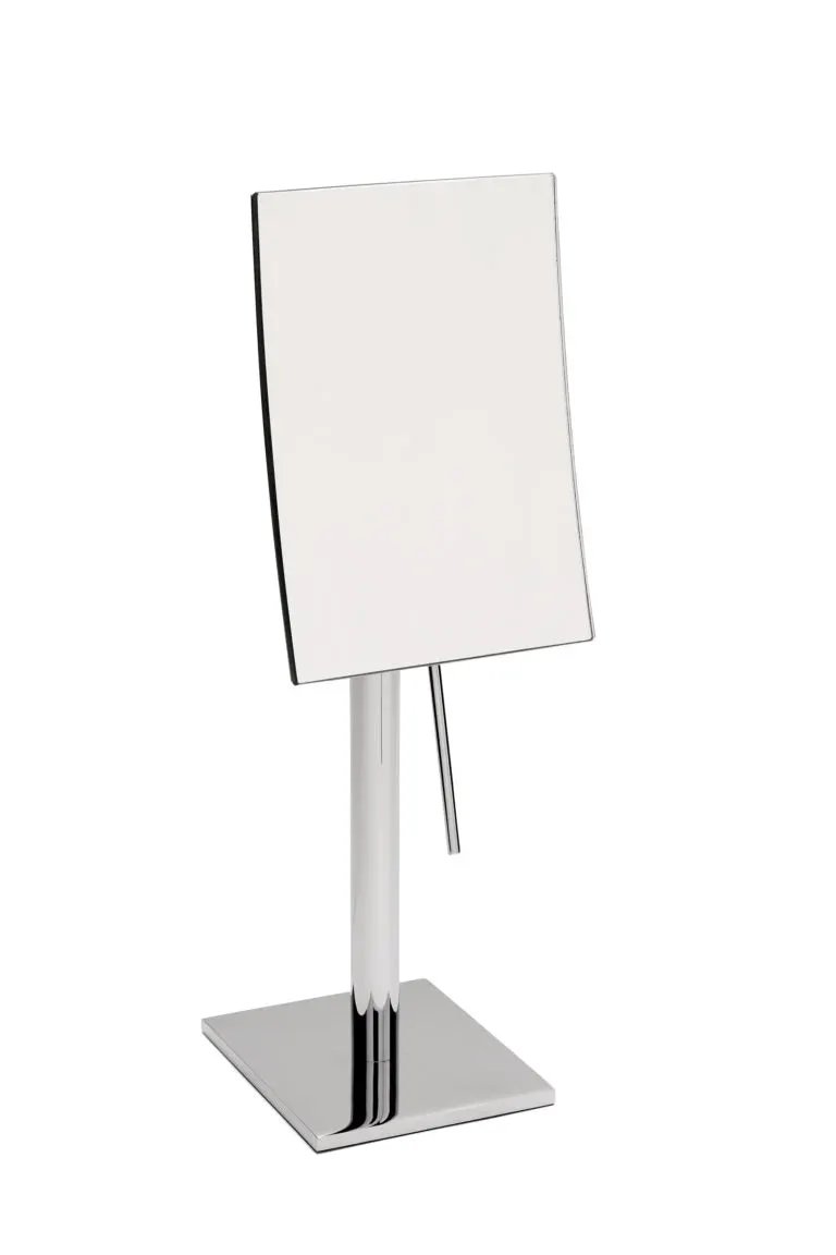 polished chrome mirror