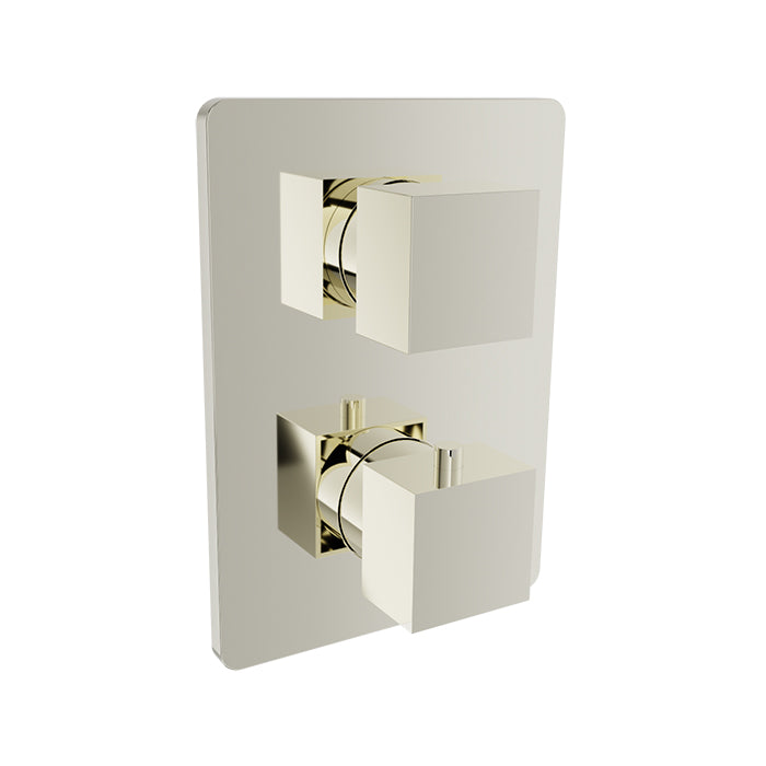 Baril Rec Complete Thermostatic Pressure Balanced Shower Control Valve with 2-Way Diverter - Shared Ports
