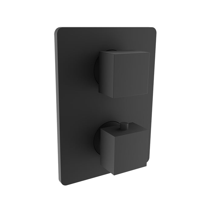 Baril Rec Complete Thermostatic Pressure Balanced Shower Control Valve with 3-Way Diverter - Shared Ports