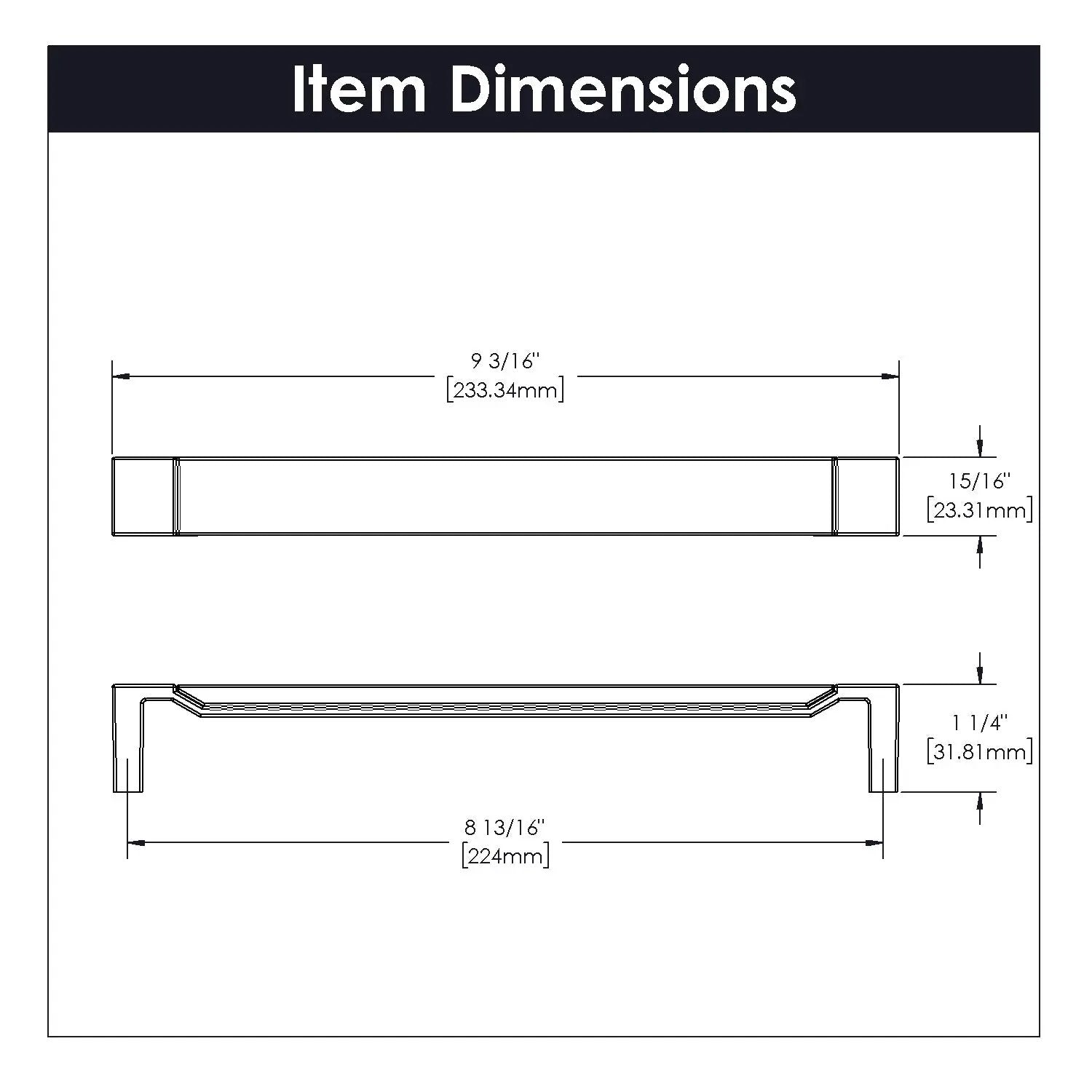 Satin Nickel fuse pull