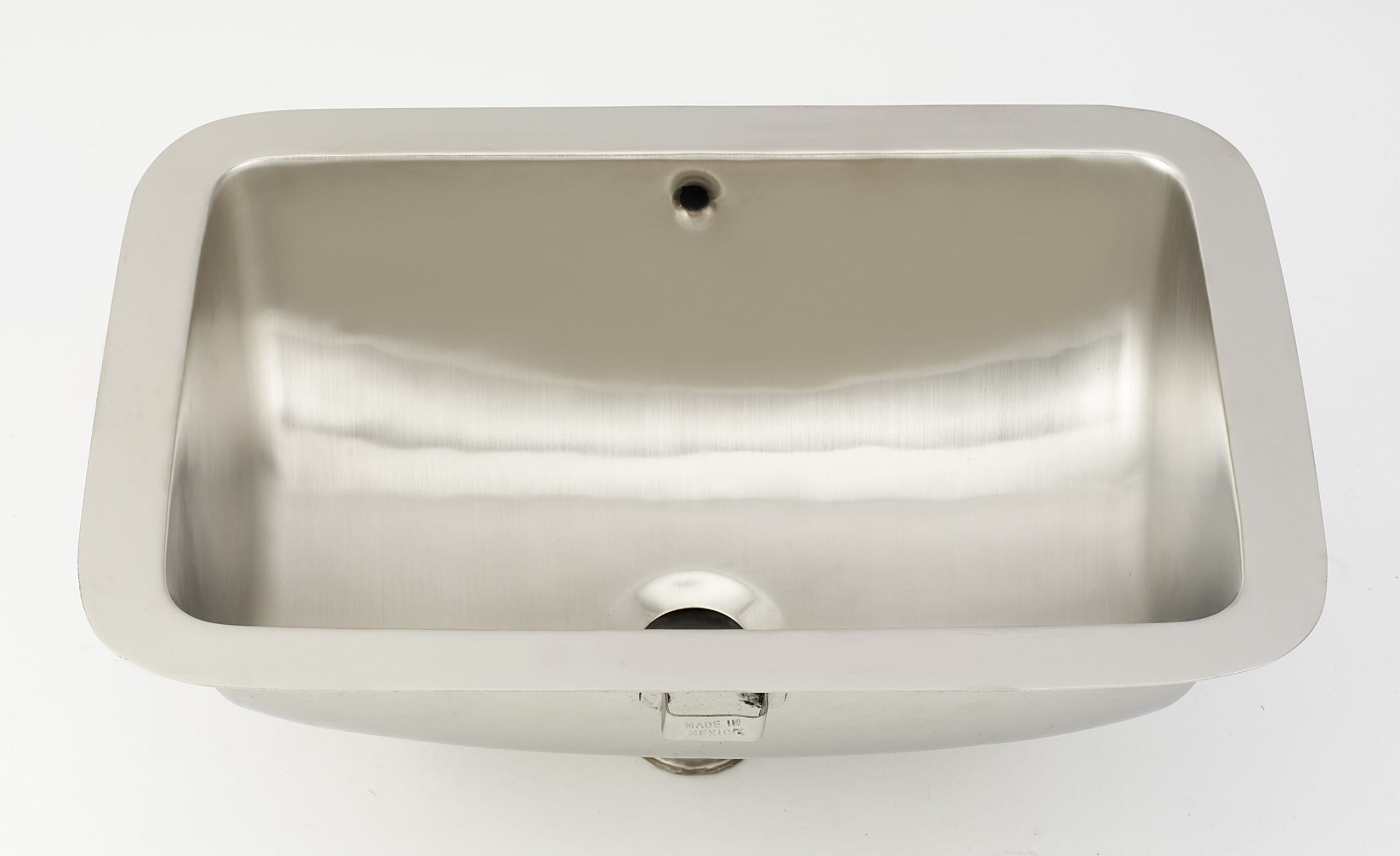 satin nickel bathroom sinks