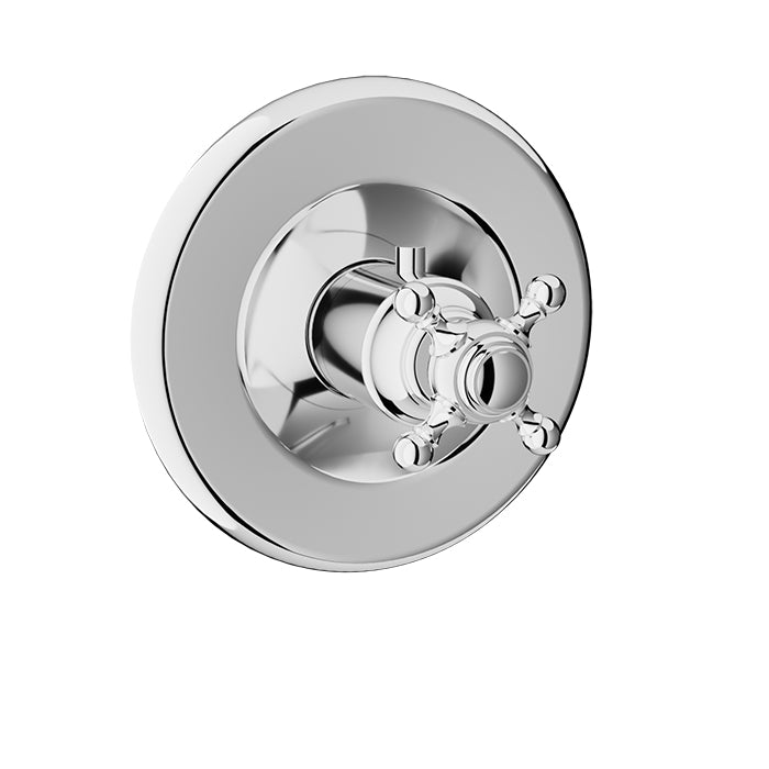 chrome thermostatic valve