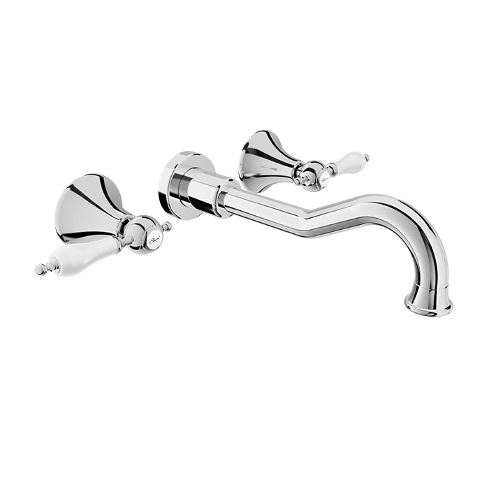 Baril Ralph Wall Mounted Lavatory Faucet - Drain Not Included