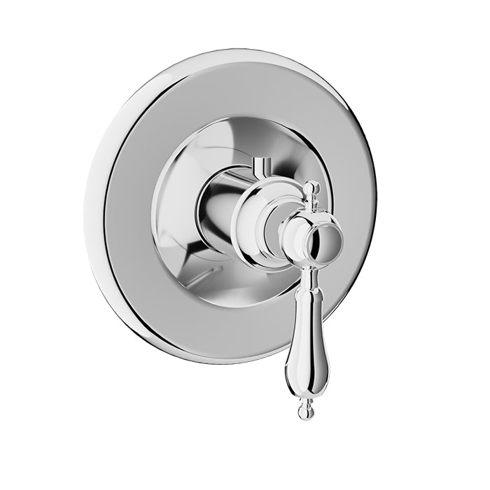 chrome thermostatic valve