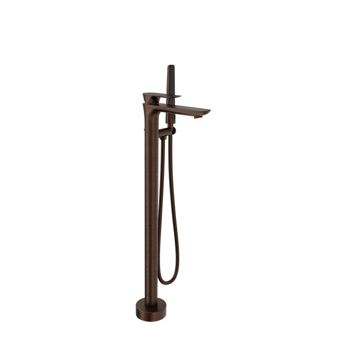 Baril Sens Floor-Mounted Tub Filler with Hand Shower