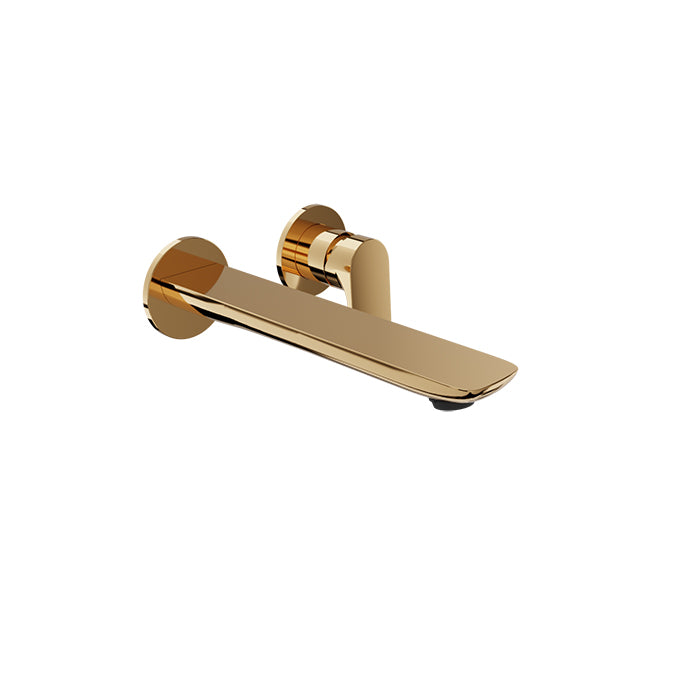 Baril Sens Single Lever Wall Mounted Lavatory Faucet - Drain Not Included