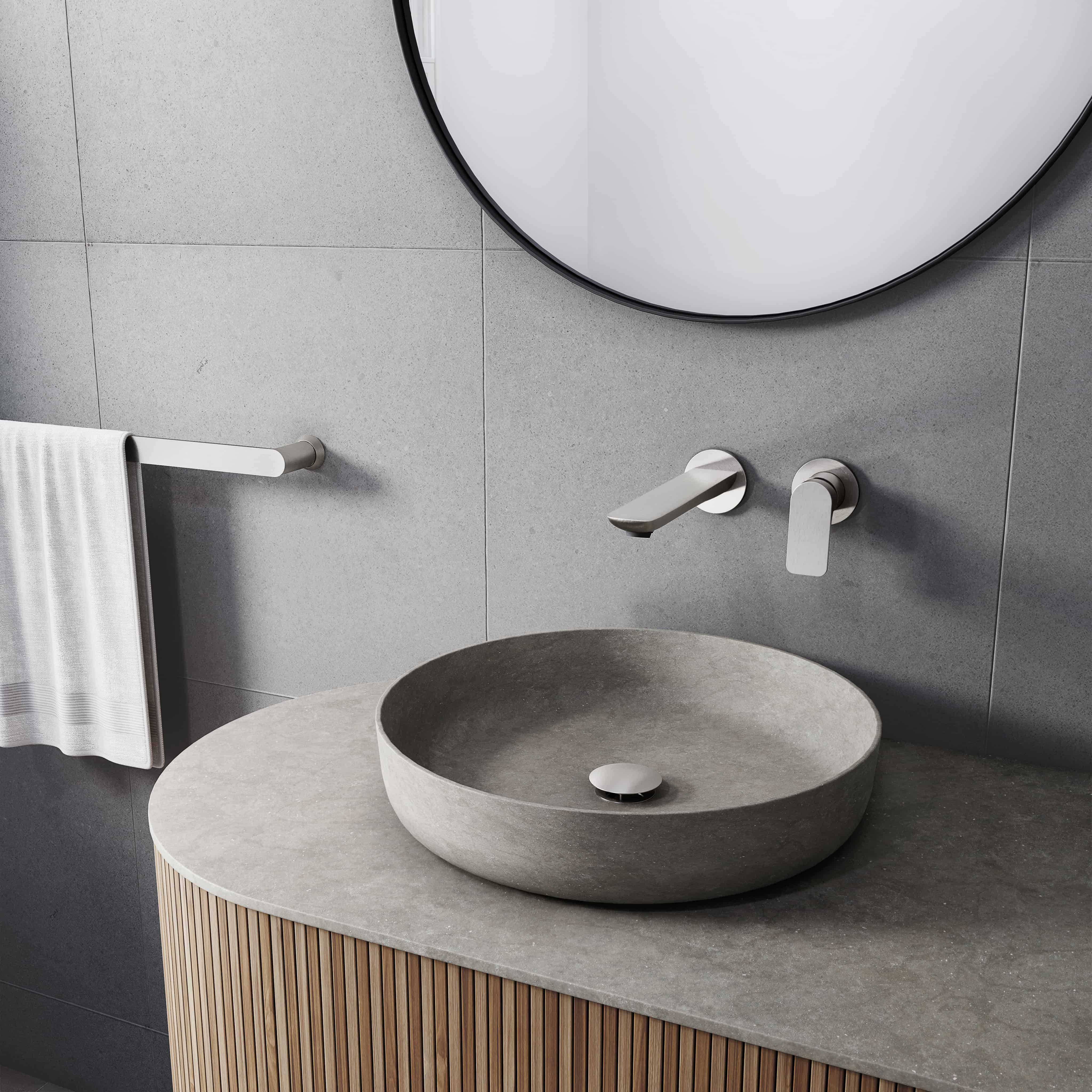 brushed nickel faucet